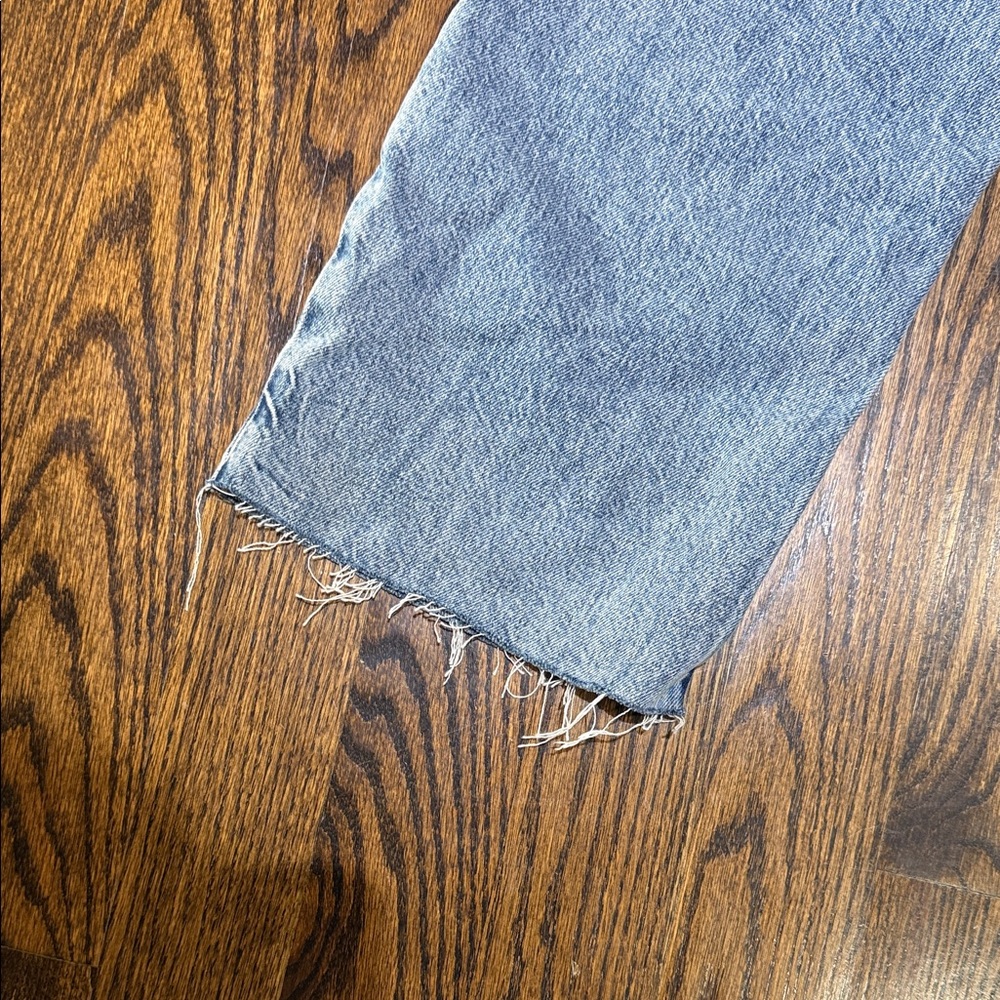 Zara Blue Flare & Wide Leg Jeans - Picture 7 of 11